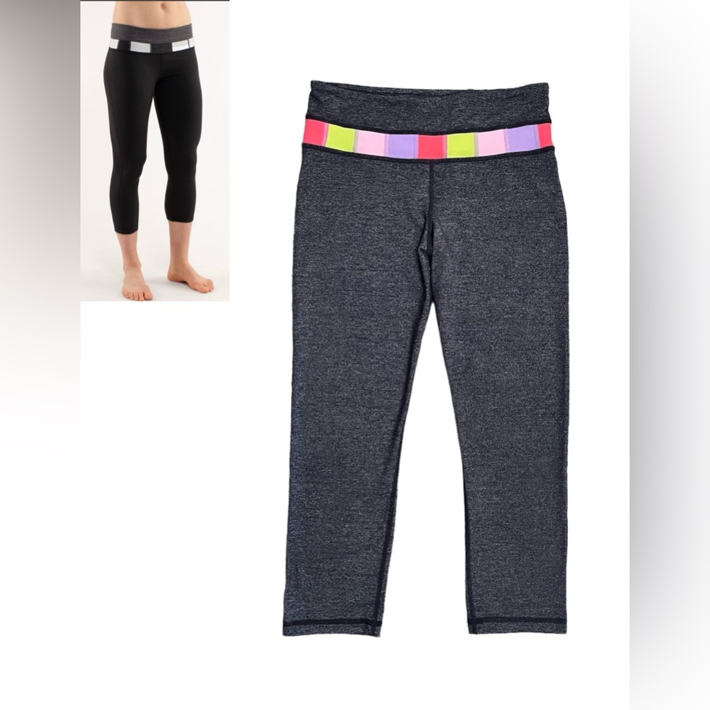 Lululemon Wunder Groove Crop Legging